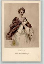 Eugenie, Imperatrice des Francais , gute Erhaltung AK Adel England