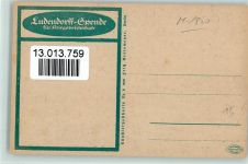 Spenden AK Nr. 6 sign Grotemeyer - Landwirtschaft die Saat säen Ludendorff