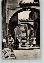 01017 Tuscania - Via degli Archi 1950-60 AK