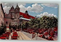 W8000 München Bierhallen - Mathäserbräu AK Bier 1913 Künstlerkarte