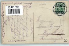 O9000 Chemnitz , Sachs Hauptbahnhof Holzrahmen 1910 Prägedruck