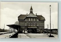 O3256 Güsten , Anh Bahnhof, sehr gute Erhaltung AK Bahnhof 1962 Foto AK