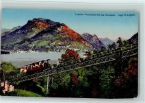 Lugano Funicolare del San Salvatore Lago di Lugano Standseilbahn