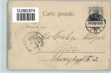 Pepinster 1902 - Hotel de Ville AK