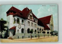 W6520 Worms Hauptbahnhof 1919 AK Bahnhof