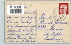 36304 W6323 Rainrod , Kr Alsfeld - Kirche Ortsansichten Schule Fachwerkhaus 4-Bildaufnahme