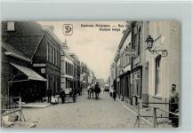 Comines Hainaut 1915 - Rue du Fort - Douane belge