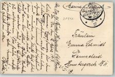 Nr. 53 Datum: 3.3.17 S.M.S. Posen Bild: Puppen Marineschiffspoststempel
