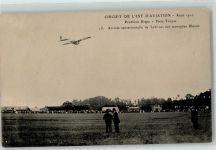 Circuit de L´est Aviation 1910 Leblanc sur monoplan Bleriot AK Flugwesenpionier
