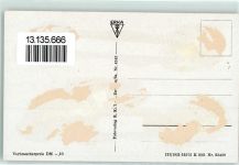 18574 O2342 Garz , Rügen - Rückseite mit Abschürfungen bzw Kleberesten