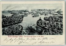 Sonderburg Sonderborg 1903 - Vom Kriege 1864 Übergang nach Alsen Düppelhöh