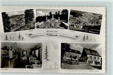 59955 W5788 Silbach , Sauerl - Mahnmal Pension Löffler Cafe Löffler