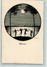 Elfenreigen - Verlag Dondorf Nr. 1077 AK Forck, E. 1927