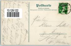 Heiden Passepartout Rosen Verissmeinnicht Holzrahmen