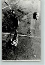 Foto - Absprung Fallschirm 1968 FOTO KEINE AK