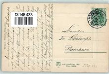 Drachenburg Rhein Siebengebirge Darchenfels Passepartout 1911 Prägedruck