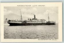 Postdampfer Bülow AK Norddeutscher Lloyd