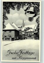 91074 W8522 Herzogenaurach - Tannenzweige Glocke Winter
