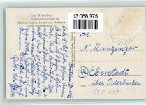 69429 W6935 Mülben 1946 - Müttererholungsheim mit Innenansicht AK