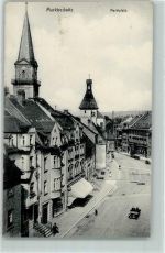 95615 W8590 Marktredwitz Foto AK Marktplatz