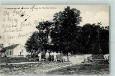 77560 Champcenest 1914 - Entree Principale de Ancien Chateau AK