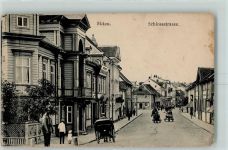 Mitau Jelgava 1917 Gebrauchsspuren Schlosstraße