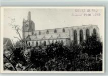 67470 Seltz Selz - Zerstörte Kirche