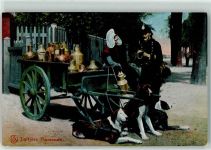 Laitiere Flamande Polizei Kontrolle Verlag Lux Serie 18-1 AK Hundekarren 1915