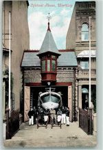 1907 Gebrauchsspuren Lifeboat House , Worthing AK