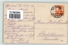 63065 W6050 Offenbach am Main 1917 - Waldstraße mit Ober-Realschule
