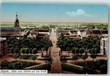 76437 W7550 Rastatt 1915 - Blick vom Schloss auf die Stadt