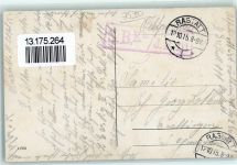 76437 W7550 Rastatt 1915 - Blick vom Schloss auf die Stadt