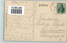 W6440 Bebra Bahnhof , Eckknick Bahnhof 1909 Gebrauchsspuren