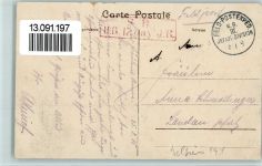 Comines Hainaut 1918 - Route de Comines AK