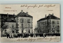 W7600 Offenburg 8. Kompagnie Inf. Regiment 170 steht auf dem Platz Kaserne Gebrauchsspuren