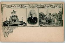 W5000 Köln, unsortiert Erinnerung an den 100jährigen Geburtstag Adel Kaiser Wilhelm I