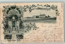 94486 W8353 Osterhofen , Niederbay 1899 - Kloster Damenstift Altaransicht