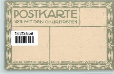 Wil ZH Wil mit den Churfirsten , sehr gute Erhaltung AK Schlatter, E. E.