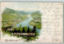 56859 W5584 Alf 1900 Gebrauchsspuren Waldfriede Studentika