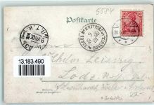 56859 W5584 Alf 1900 Gebrauchsspuren Waldfriede Studentika