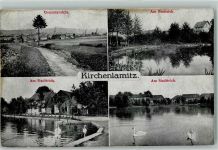 95100 W8686 Kirchenlamitz - Stadtteich Schwäne Brutteich
