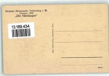 W4542 Tecklenburg Heimatspiele 1925 Die Nibelungen Wagner, Richard AK Volksschauspiel