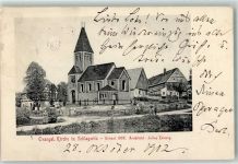 08396 O9611 Schlagwitz b Glauchau 1902 - Ev. Kirche