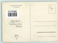 LKW 3500 sign Gottschke AK Mercedes 1950 Gebrauchsspuren