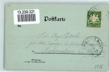 82383 W8126 Hohenpeißenberg Lithographie Bad Hohen-Sulz Panorama