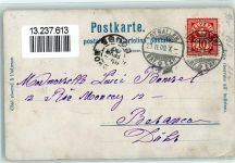 Das Wildkirchlein Säntis Nr. 205 F. Killinger sign. Schlemo AK Berggesicht 1900 Gebrauchsspuren
