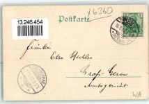 61169 W6360 Friedberg Hessen 1902 - Eisenbahnbrücke Kinder Güterzug