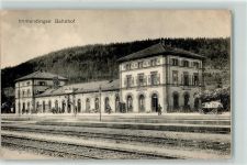 78194 W7717 Immendingen 1910 - Bahnhof