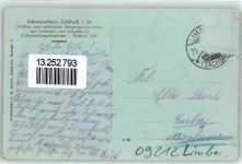 09212 O9102 Limbach-Oberfrohna - Schweizerhaus Speisesaal