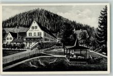 75323 W7547 Calmbach - Gasthaus-Pension zur Sonne Liegewiese Spielplatz